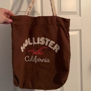 Chocolate Hollister Bag